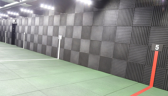 Acoustic panels wall